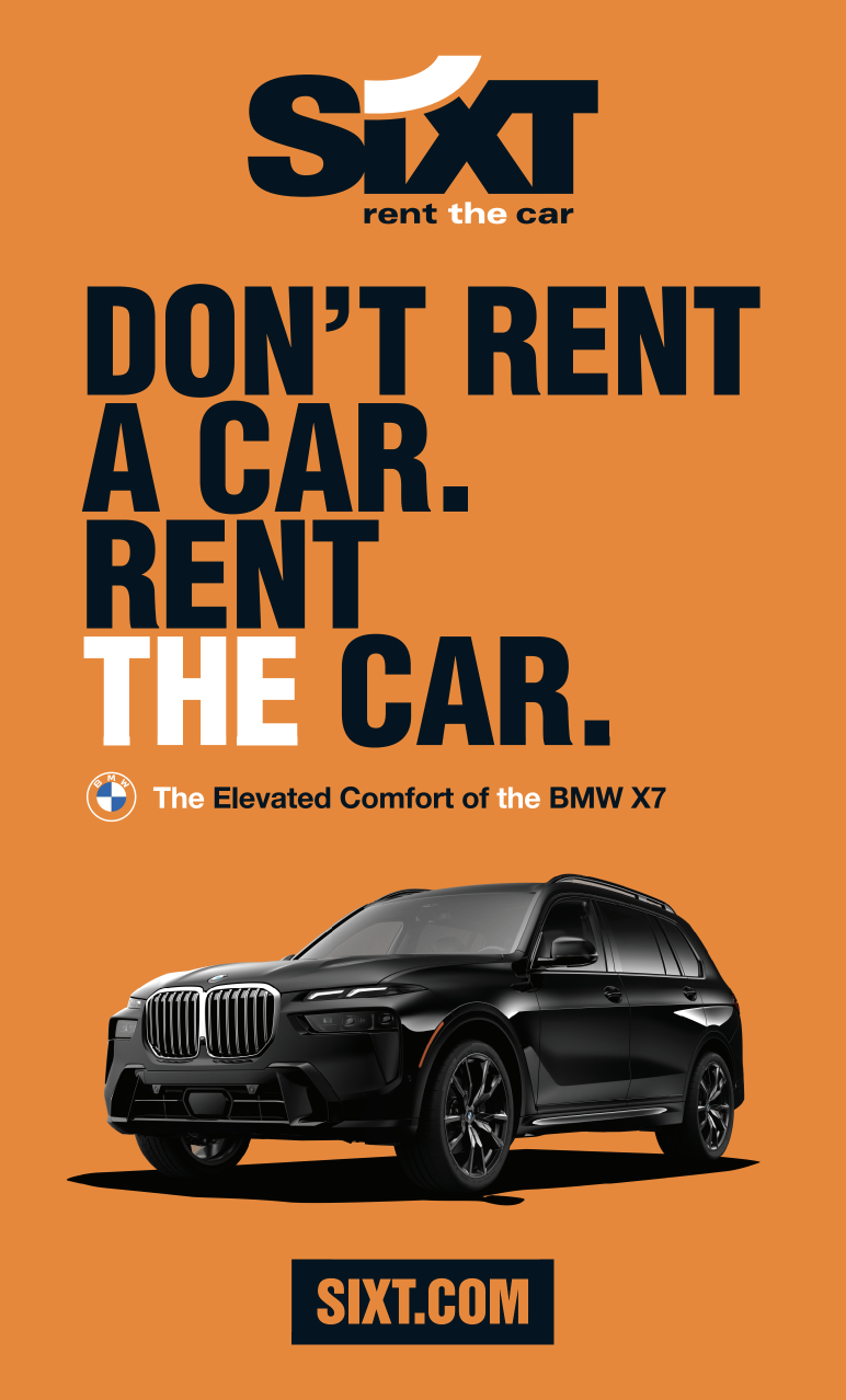 DON’T RENT A CAR, RENT THE CAR SIXT LAUNCHES INTEGRATED MARKETING